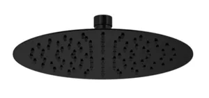 ראש טוש עגול למקלחת 25 ס"מ שחור מט 106B סיוון אופיר