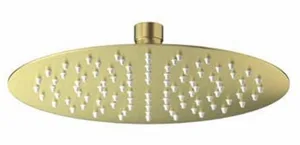 ראש טוש עגול למקלחת 30 ס"מ זהב מבריק 101G סיוון אופיר
