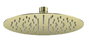 ראש טוש עגול למקלחת 30 ס"מ זהב מט 101YB סיוון אופיר