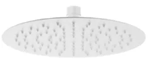 ראש טוש עגול למקלחת 30 ס"מ לבן מט 101MW סיוון אופיר